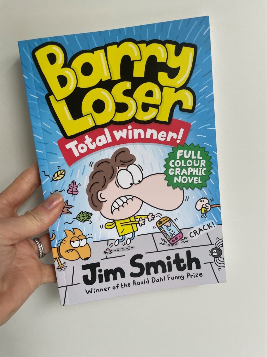 Barry Loser: Total Winner! – Jim Smith (author and illustrator), Farshore (imprint of HarperCollins) (publisher) (recommended reading age: 7 plus)