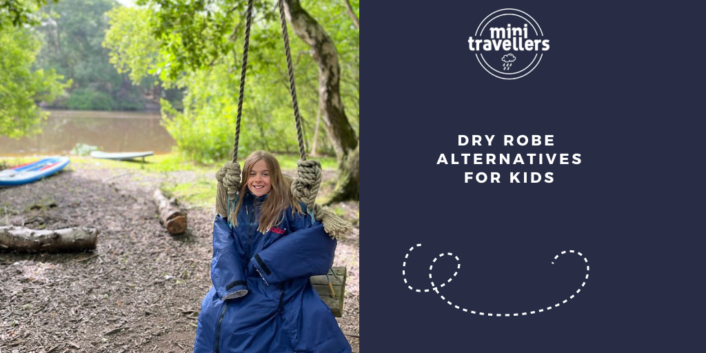 If you are considering a dry robe for the kids for swimming, camping, running, beach trips, I thought I'd share with you some of the amazing dry robe alternatives for kids that people have shared with me.