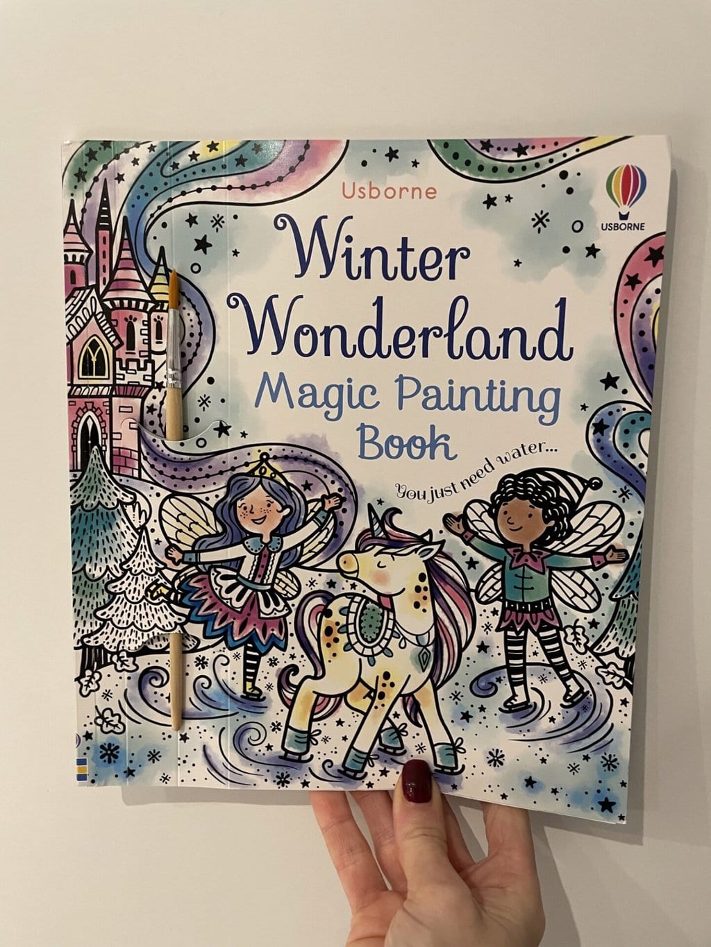 Winter Wonderland Magic Painting Book 