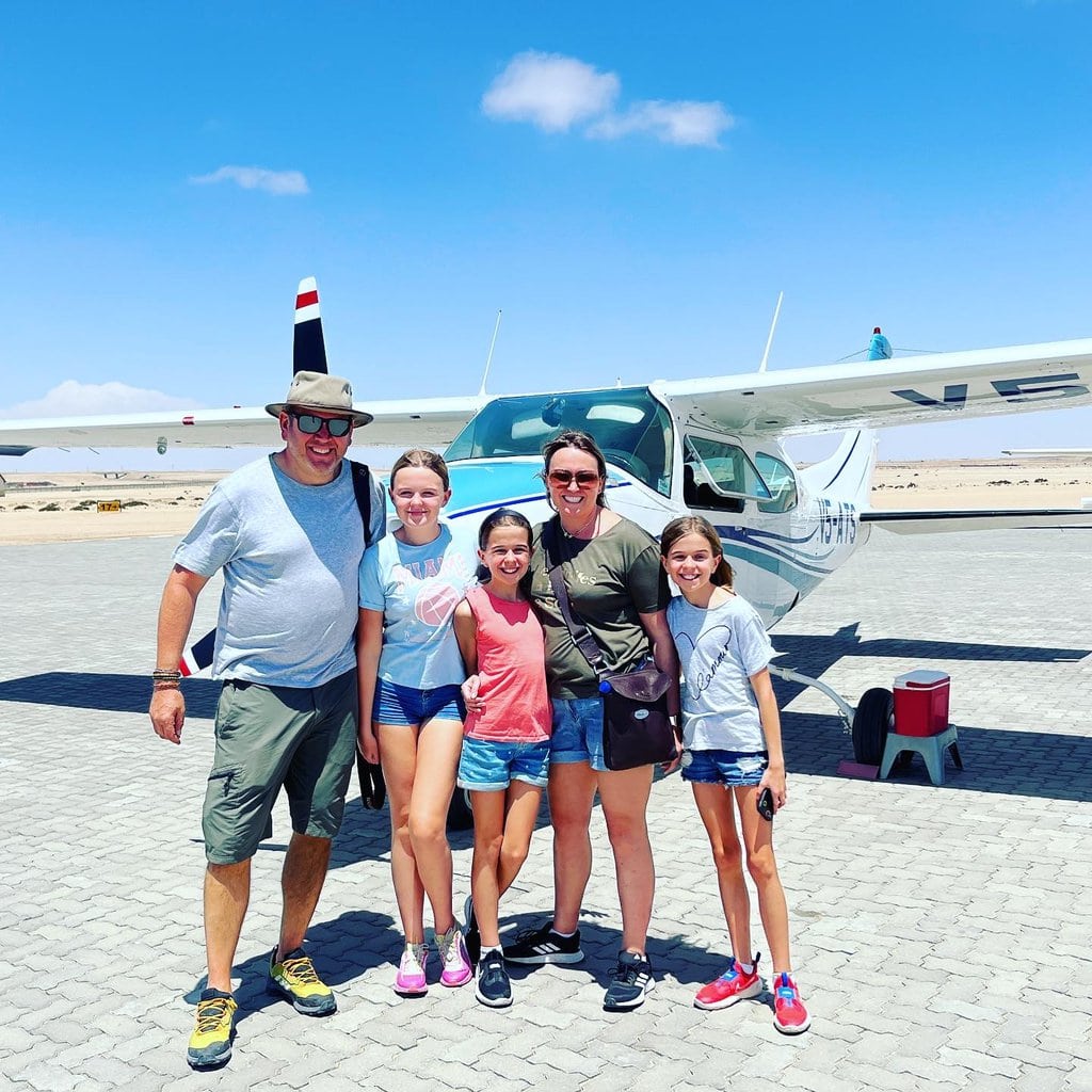 Scenic Flight in Namibia