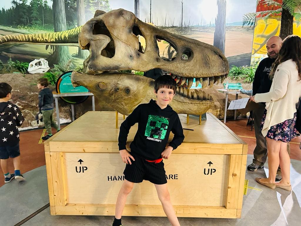 On a rainy day in August, my family and I took a trip to the Dinosaur Isle Museum on the Isle of Wight to learn more about the dinosaurs that lived on the island over 125 million years ago.