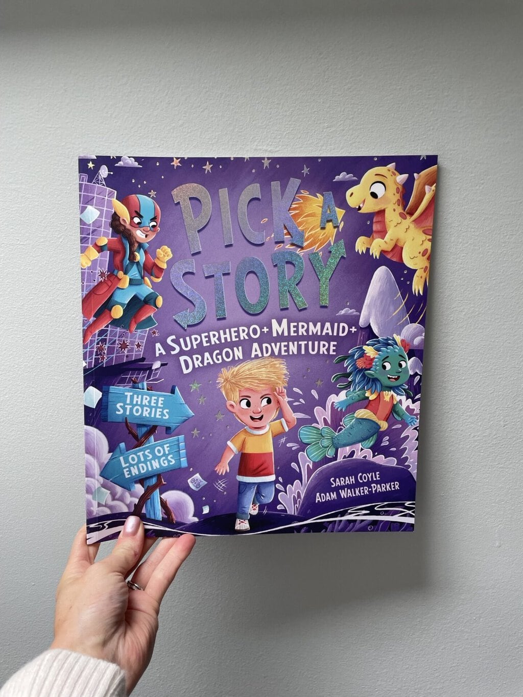 Pick A Story - A Superhero & Mermaid and Dragon Adventure