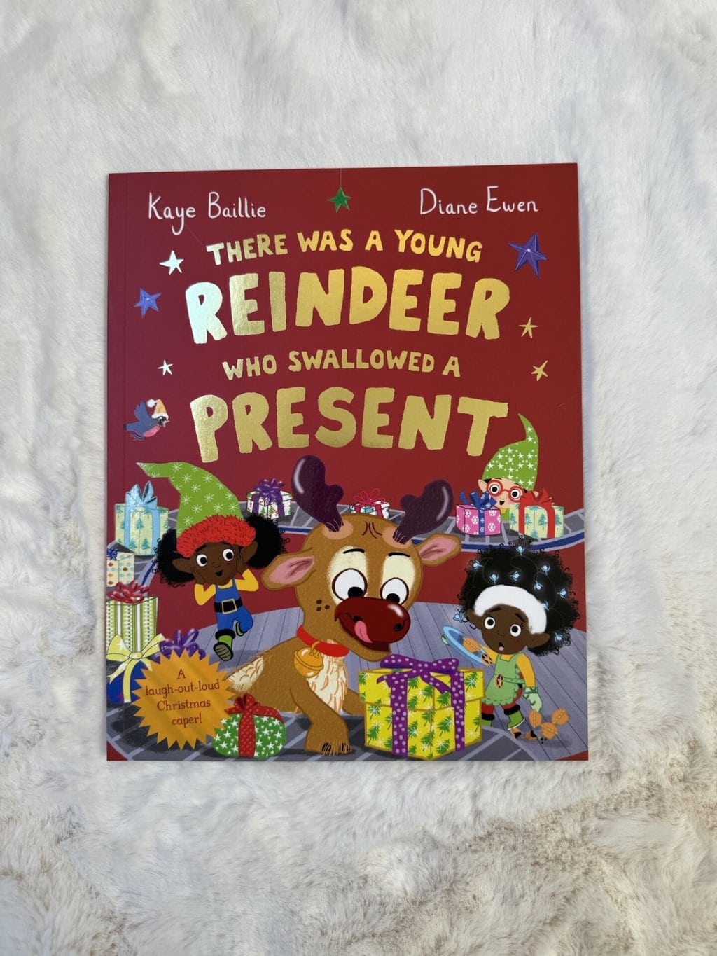 There was a Young Reindeer who Swallowed a Present 